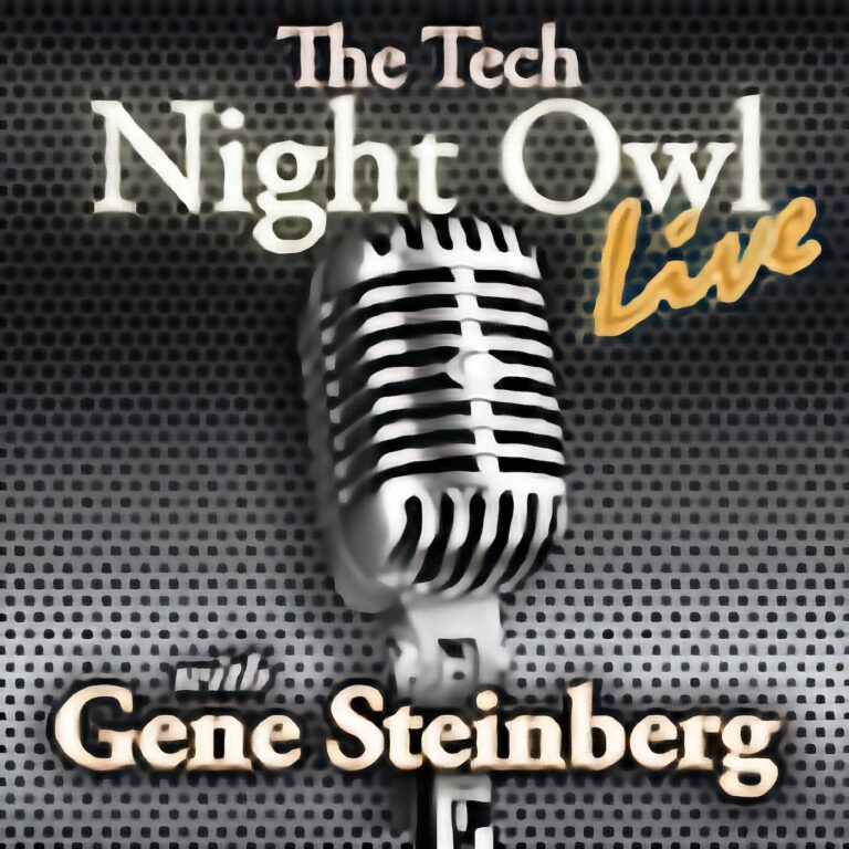 The Tech Night Owl LIVE — Tech Radio with a Pop Culture Twist!